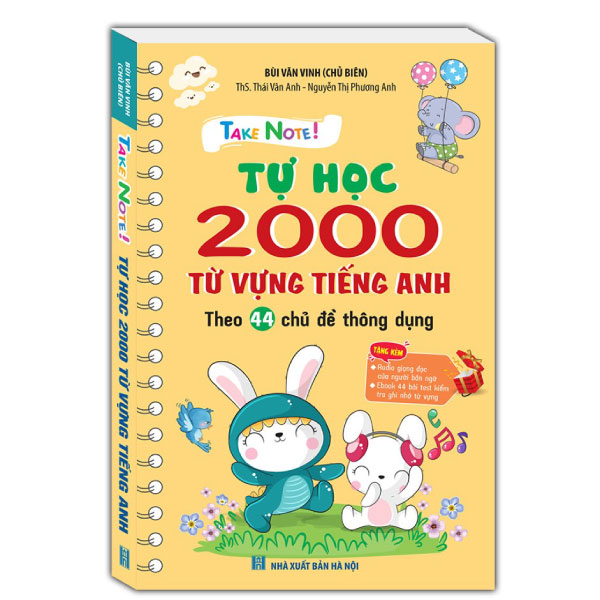 Bộ Take Note - Tự Học 2000 Từ Vựng Tiếng Anh Theo 44 Chủ Đề Thông Dụng