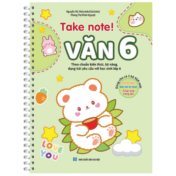 Bộ Take Note! Văn 6 - Không Lò Xo (Theo Chương Trình Sách Giáo Khoa Mới Nhất) - Ảnh 8