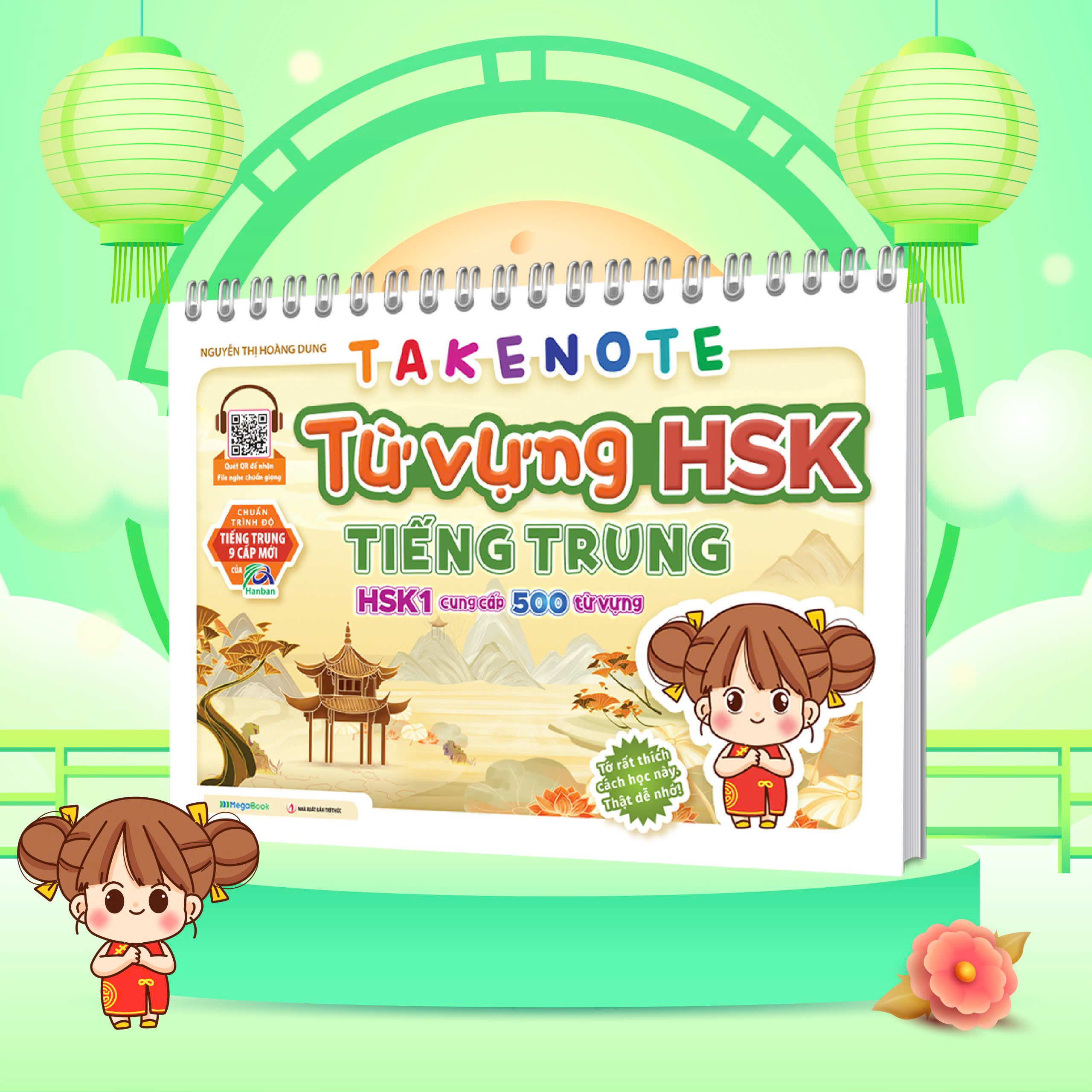 Bộ Takenote - Từ Vựng HSK Tiếng Trung - HSK1 (Cung Cấp 500 Từ Vựng) - Ảnh 11