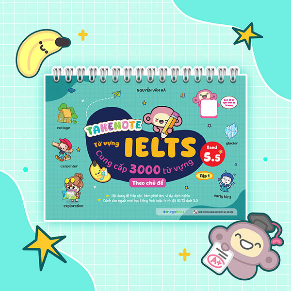 Bộ Takenote - Từ Vựng IELTS - Cung Cấp 3000 Từ Vựng Theo Chủ Đề - Band 5.5 - Tập 2 - Ảnh 7