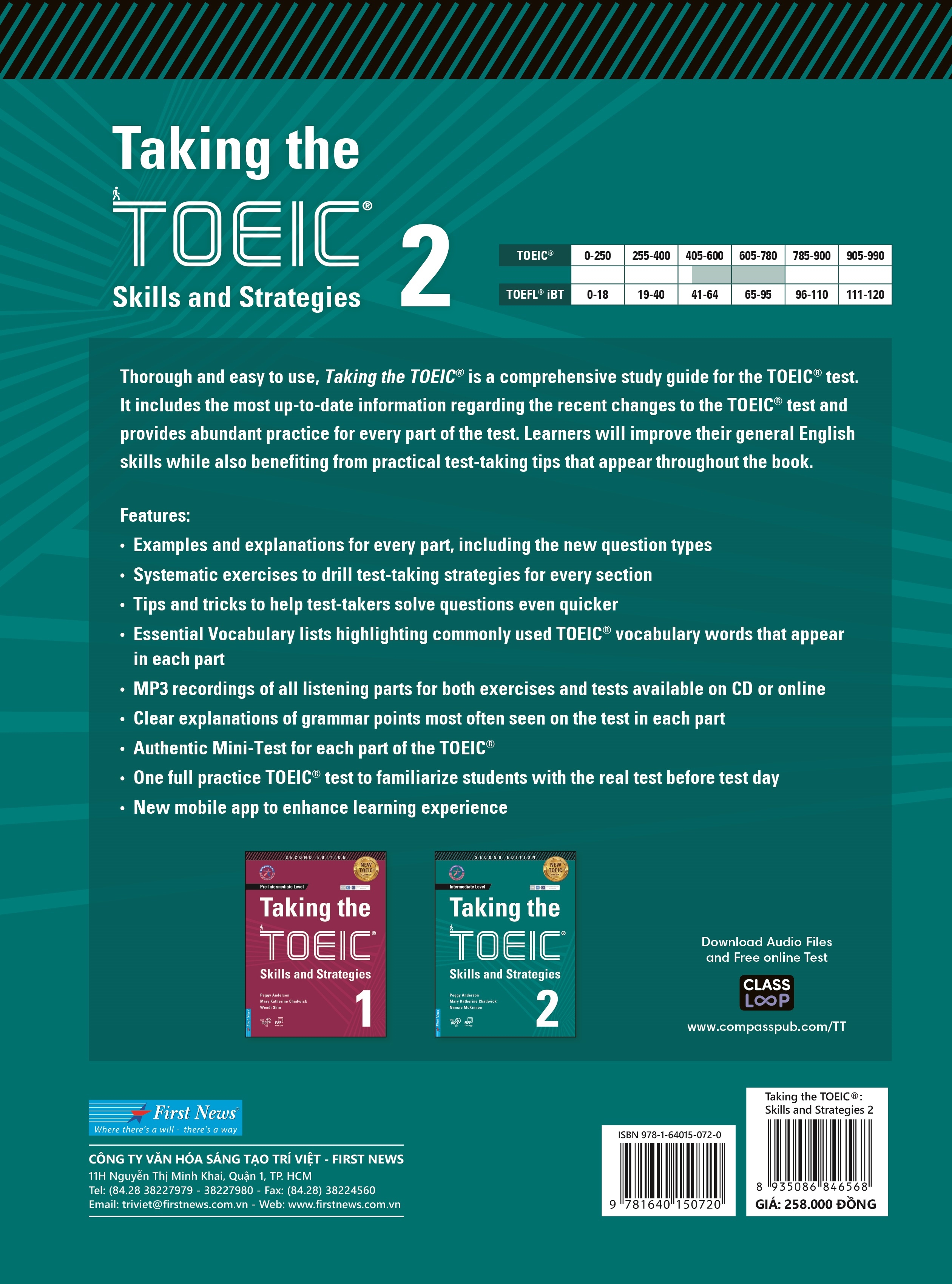 bộ taking the toeic tập 2 - skills and strategies - Ảnh 2