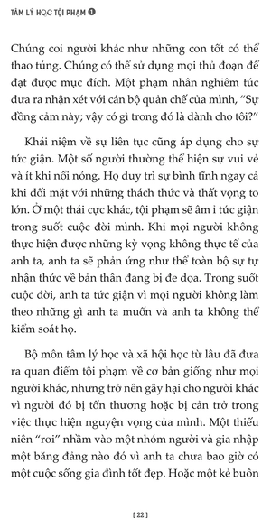 bộ tâm lý học tội phạm - tập 1 - Ảnh 11
