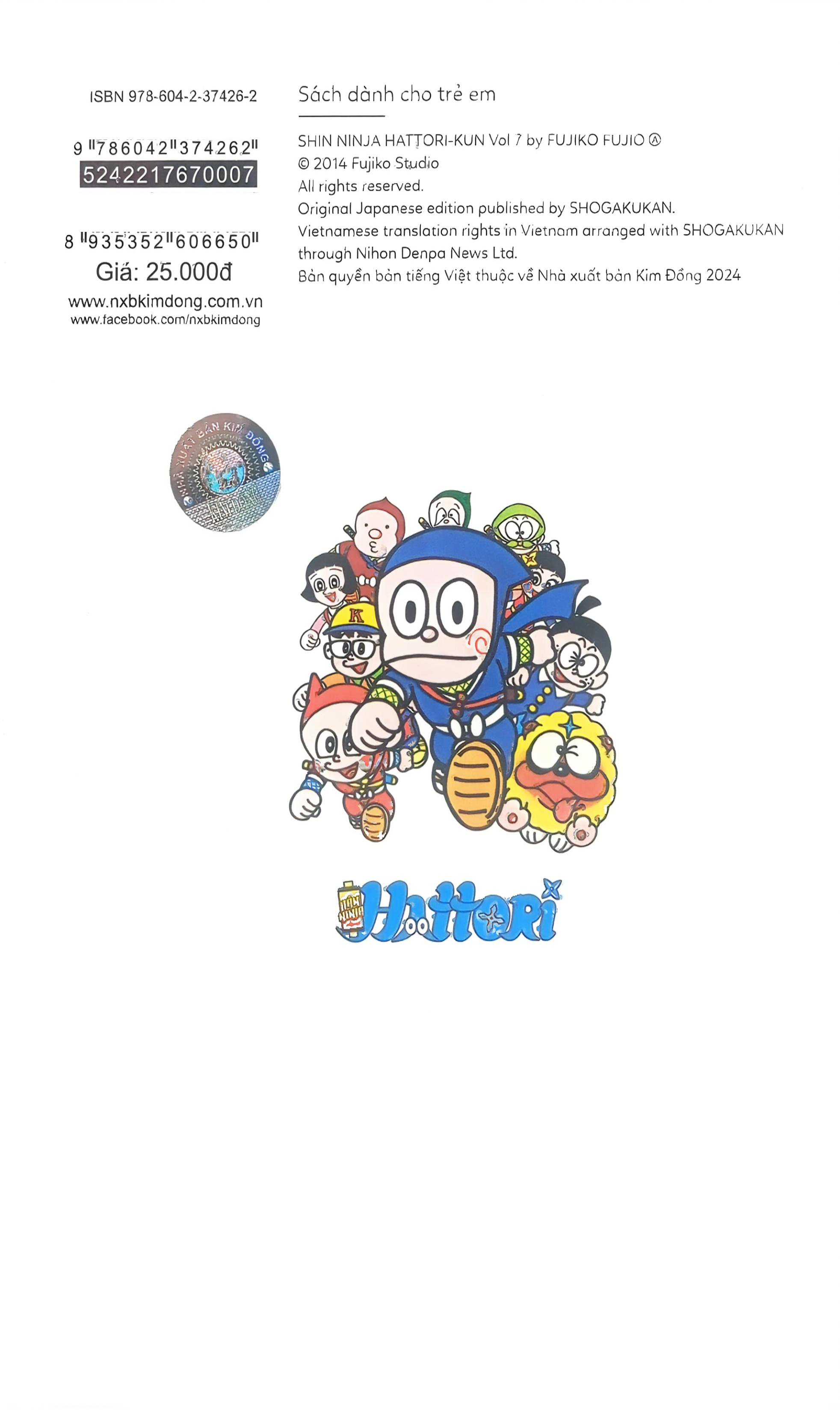 Bộ Tân Ninja Hattori - Tập 7 - Ảnh 9