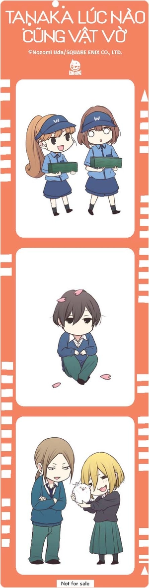 bộ tanaka lúc nào cũng vật vờ - tập 11 - tặng kèm photo strip - Ảnh 3