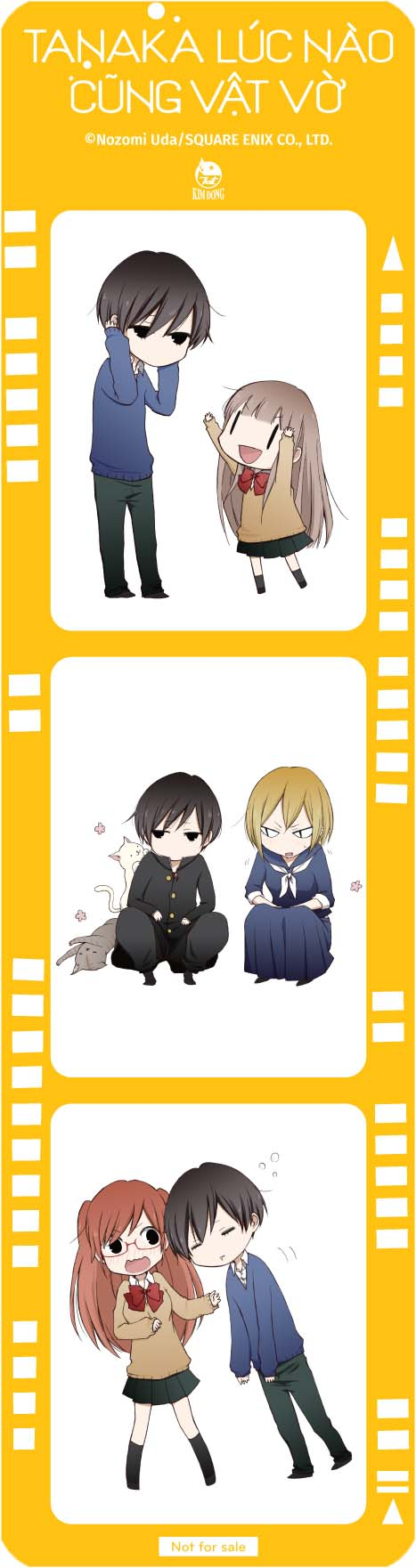 bộ tanaka lúc nào cũng vật vờ - tập 2 - tặng kèm photo strip - Ảnh 3