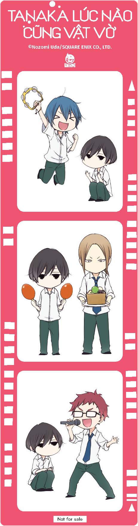 bộ tanaka lúc nào cũng vật vờ - tập 8 - tặng kèm photo strip - Ảnh 3