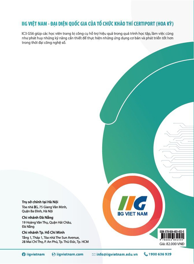 Bộ Tăng Cường Tin Học Quốc Tế - IC3-GS6 Level 1 - Digital Literacy (Tái Bản 2024) - Ảnh 4