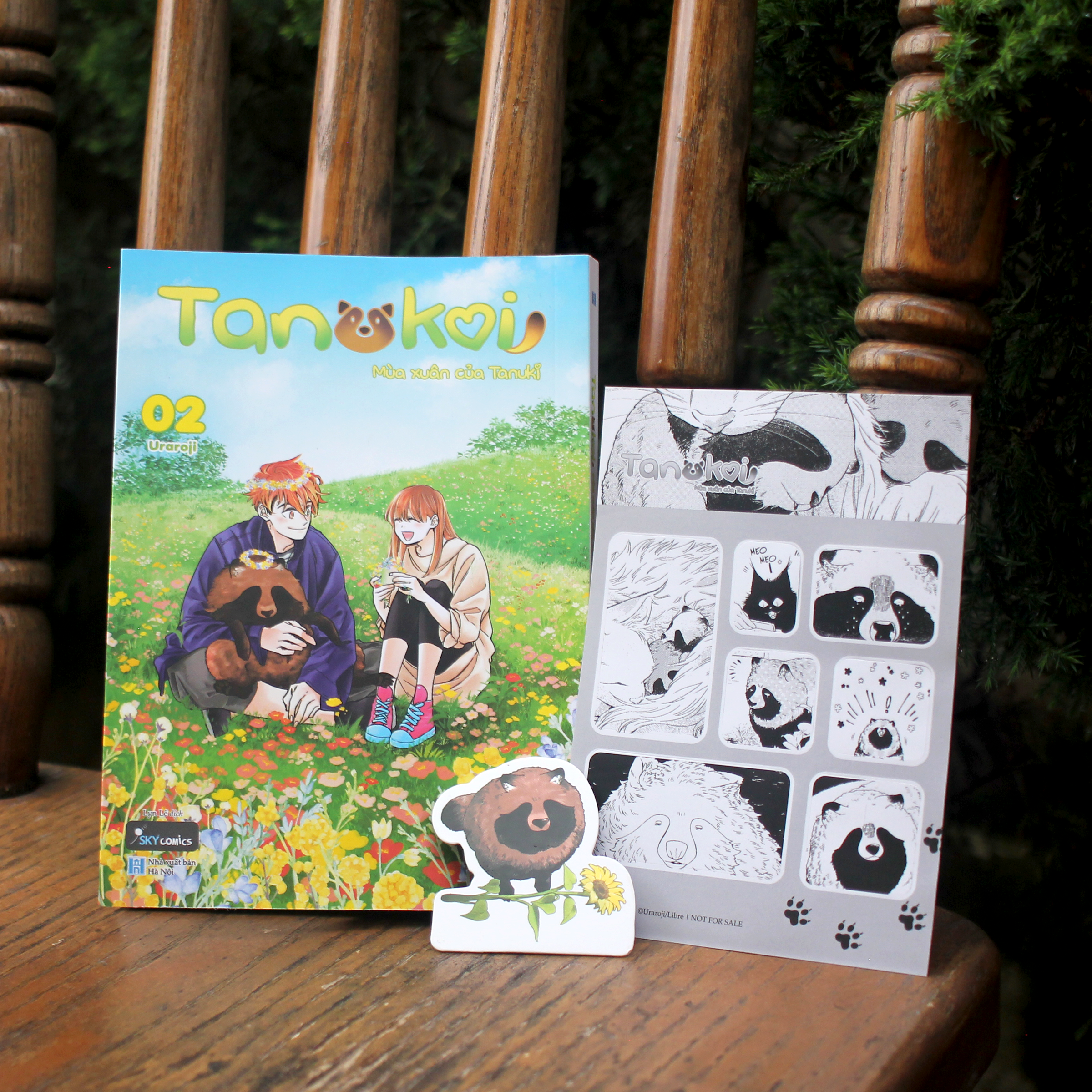 Bo
Tanukoi - Mua Xuan Cua Tanuki - Tap 2 - Tang Kem Bookmark Boi Cung + Sticker - Ảnh 4