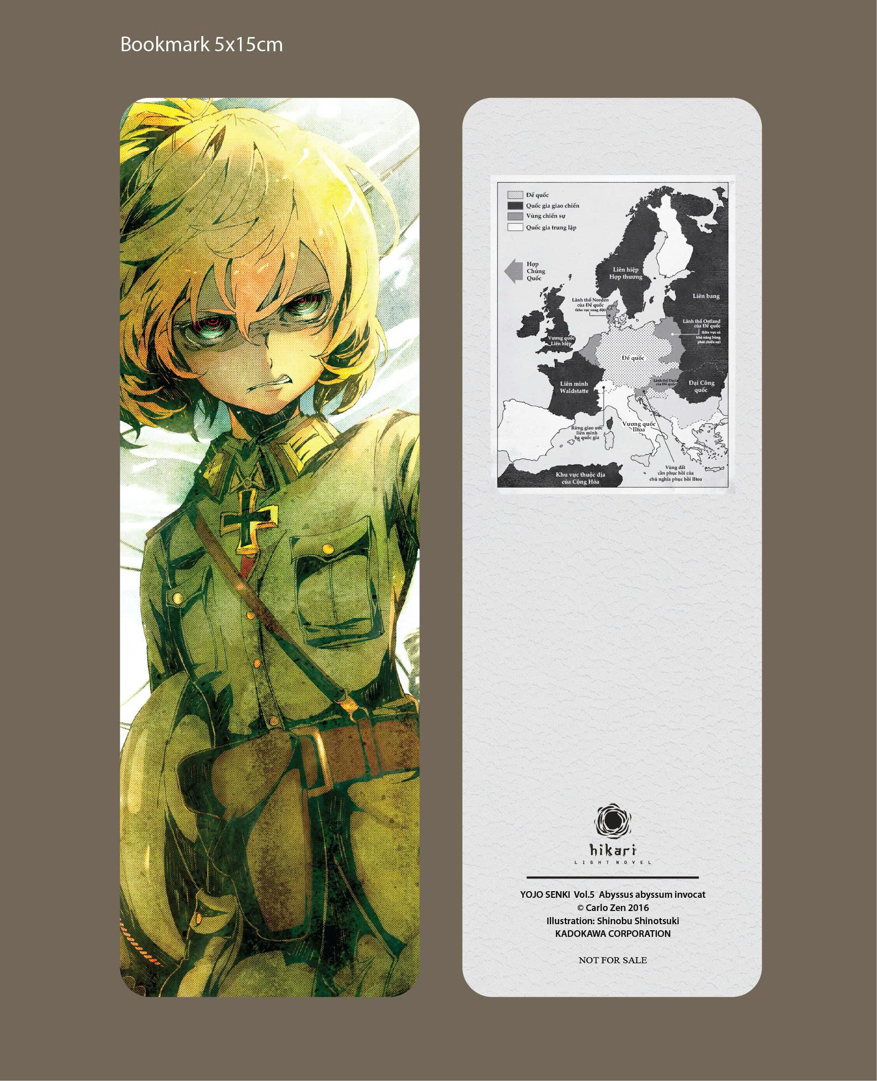 Bộ Tanya Chiến Ký - Tập 5 - Abyssus Abyssum Invocate - Tặng Kèm Bookmark + Móc Khóa CD - Ảnh 3