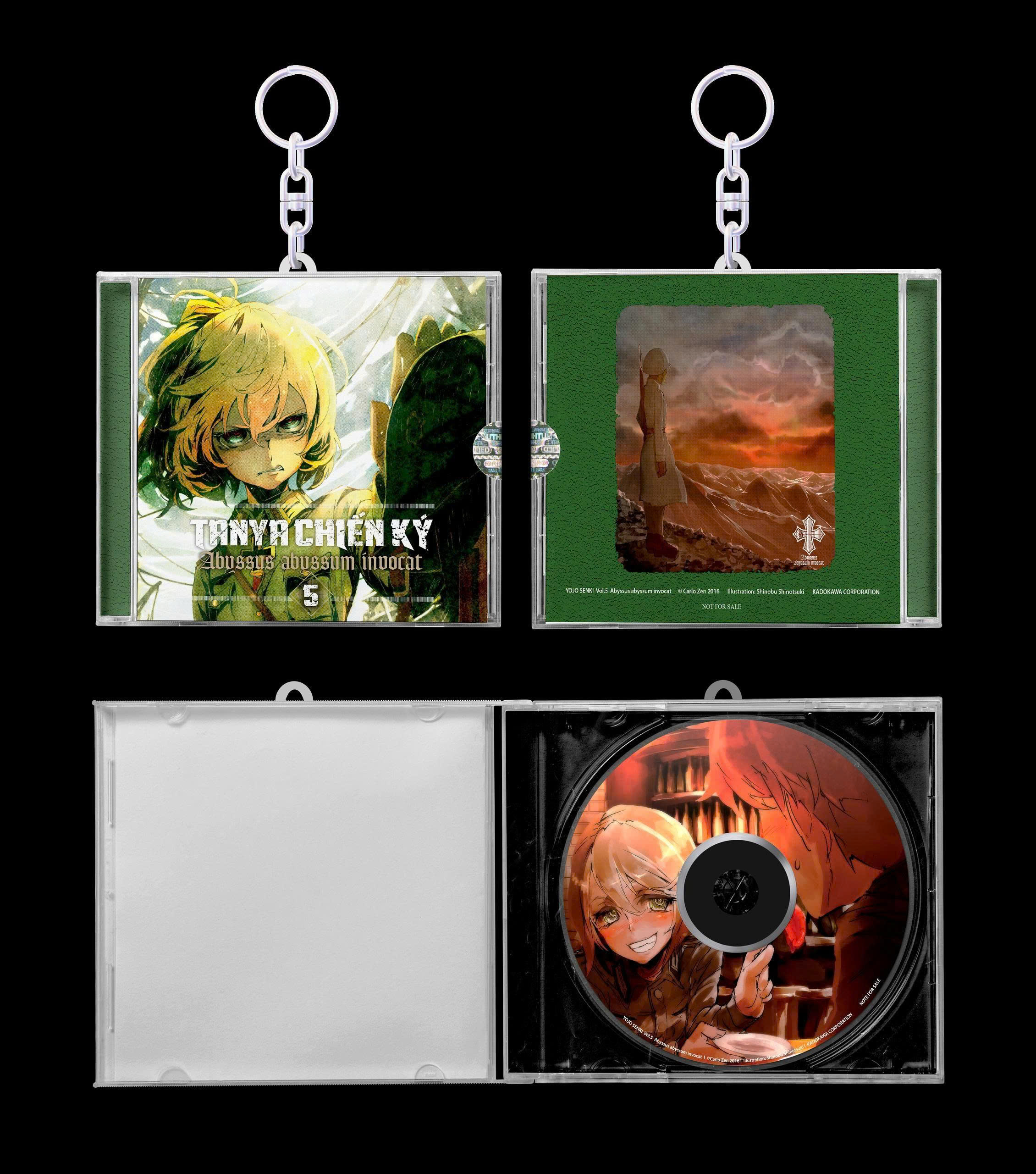 Bộ Tanya Chiến Ký - Tập 5 - Abyssus Abyssum Invocate - Tặng Kèm Bookmark + Móc Khóa CD - Ảnh 4