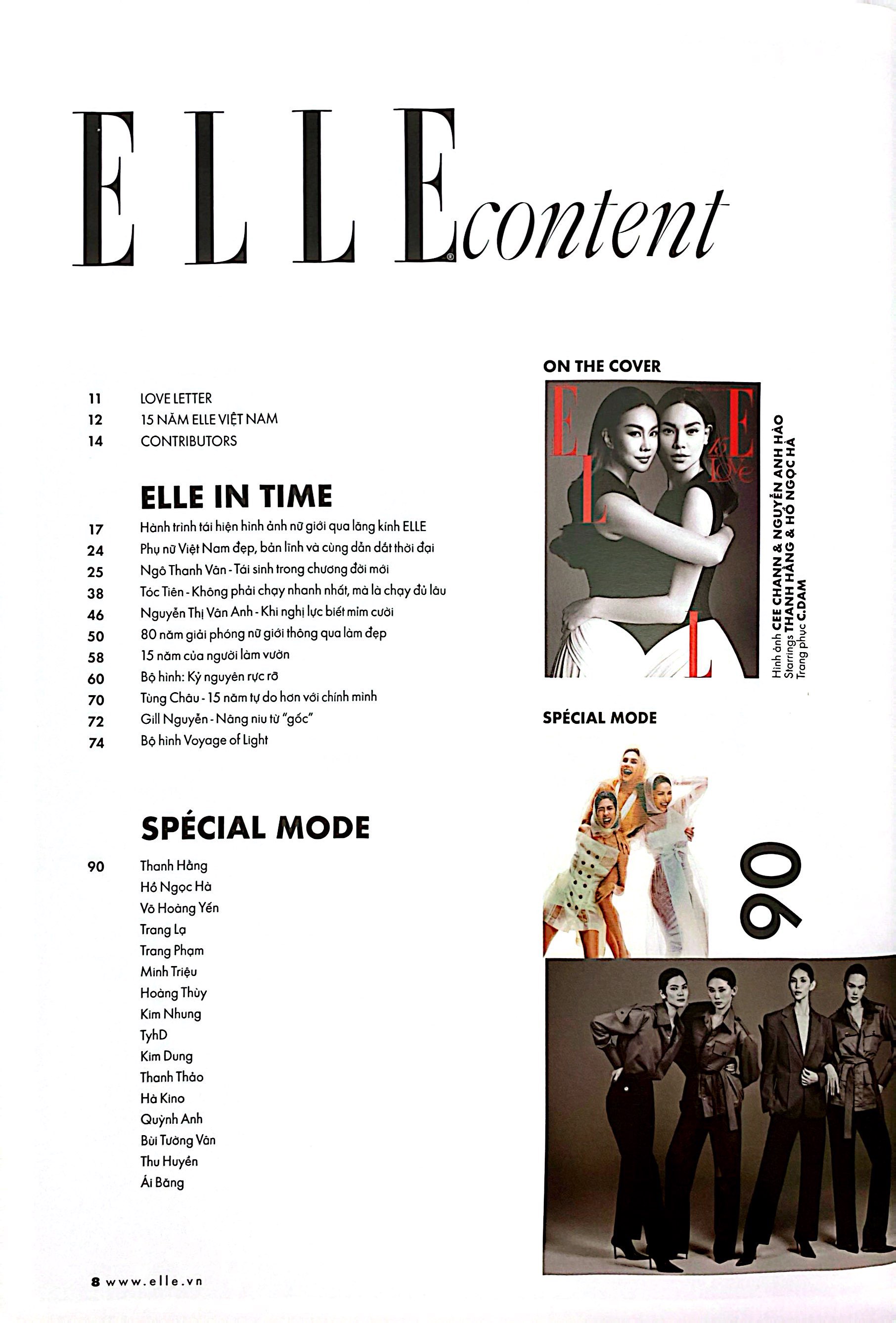 Bo
						
										
										Tap Chi Phai Dep Elle - 15 Years Of Love 2025 - Bia Ngo Thanh Van Va Gao - Ảnh 2