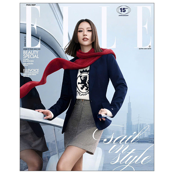 Bộ Tạp Chí Phái Đẹp Elle Tháng 10/2025 - Sail In Style - Bìa Quỳnh Anh Shyn