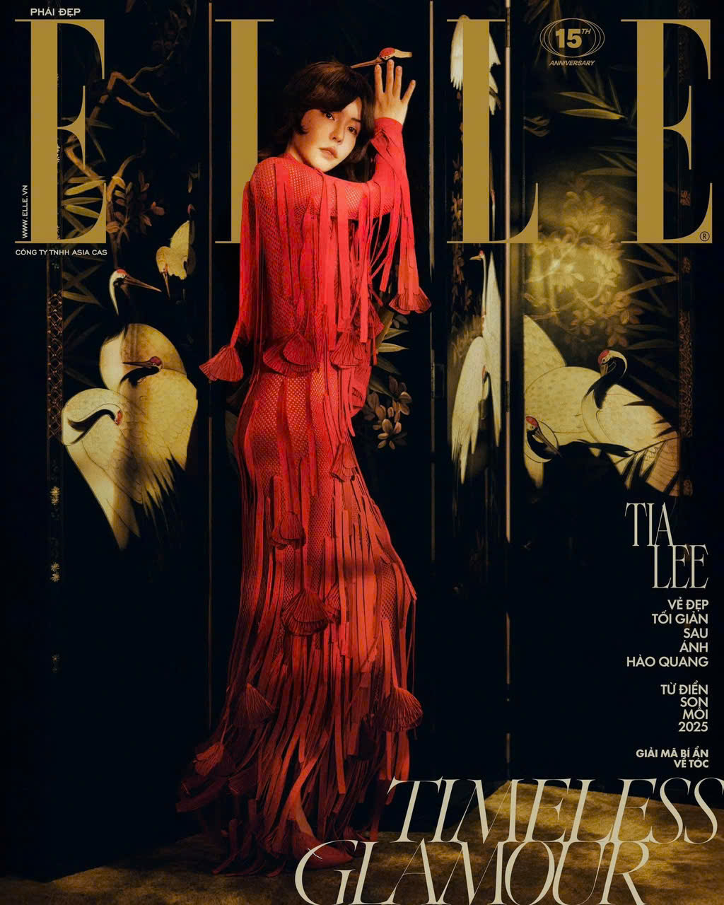 Bộ Tạp Chí Phái Đẹp Elle Tháng 10/2025 - Timeless Glamour - Bìa Tia Lee - Ảnh 2