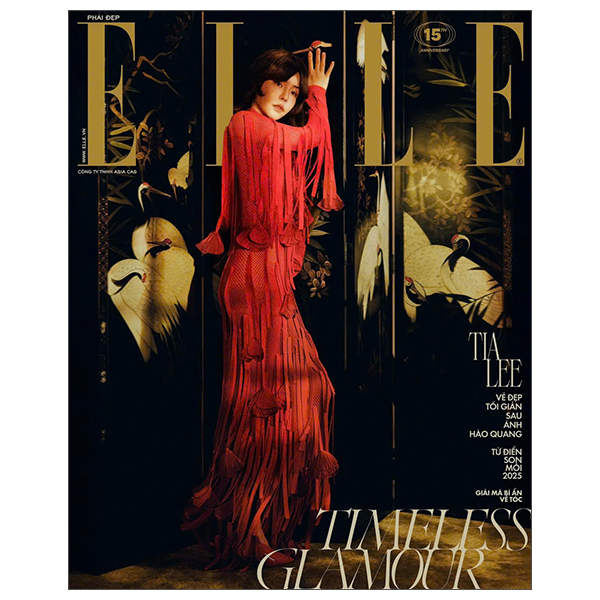 Bộ Tạp Chí Phái Đẹp Elle Tháng 10/2025 - Timeless Glamour - Bìa Tia Lee - Ảnh 3