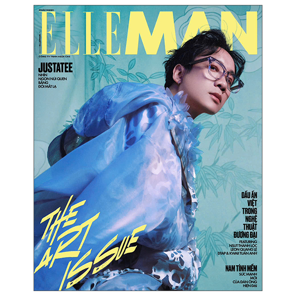 Bộ Tạp Chí Phái Mạnh Elle Man Tháng 10/2025 - The Art Issue - Bìa 2 - Justatee