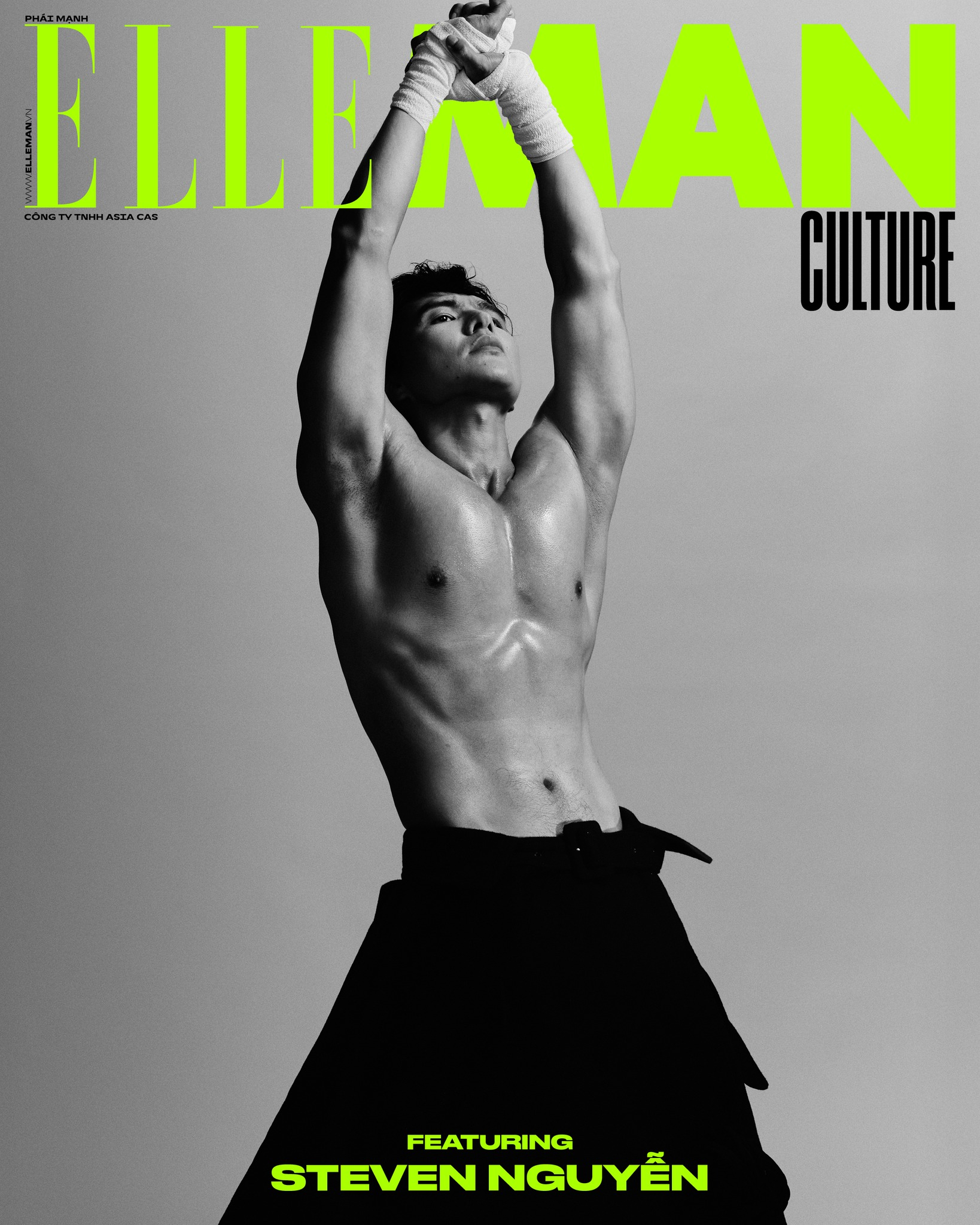 Bộ Tạp Chí Phái Mạnh Elle Man Tháng 10/2025 - The Art Issue - Bìa 2 - Justatee - Ảnh 3