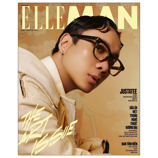 Bộ Tạp Chí Phái Mạnh Elle Man Tháng 10/2025 - The Art Issue - Bìa 2 - Justatee - Ảnh 4