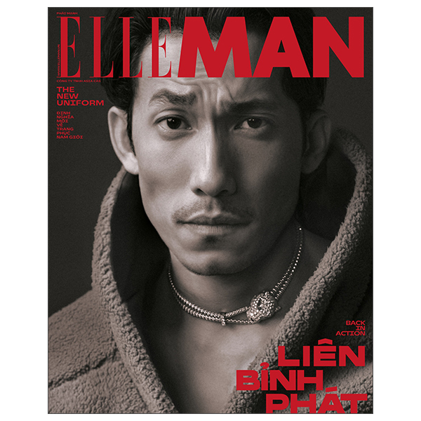 Bộ Tạp Chí Phái Mạnh Elle Man Tháng 4/2025 - The New Uniform - Bìa 4 - Liên Bỉnh Phát