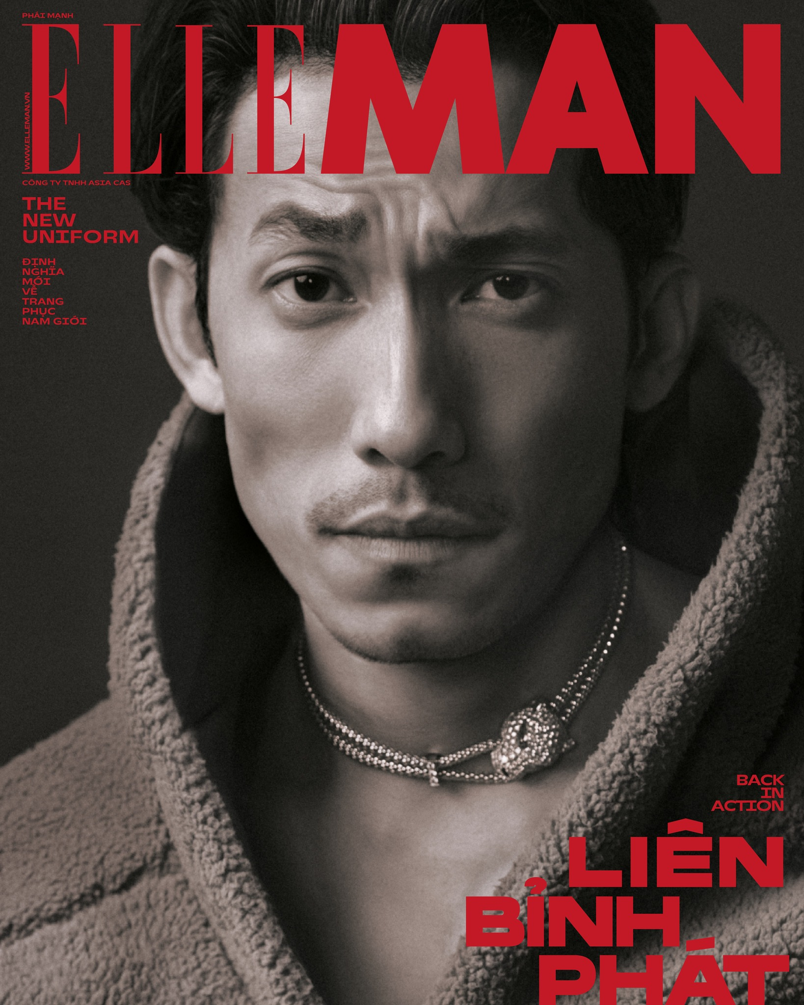 Bộ Tạp Chí Phái Mạnh Elle Man Tháng 4/2025 - The New Uniform - Bìa 4 - Liên Bỉnh Phát - Ảnh 2