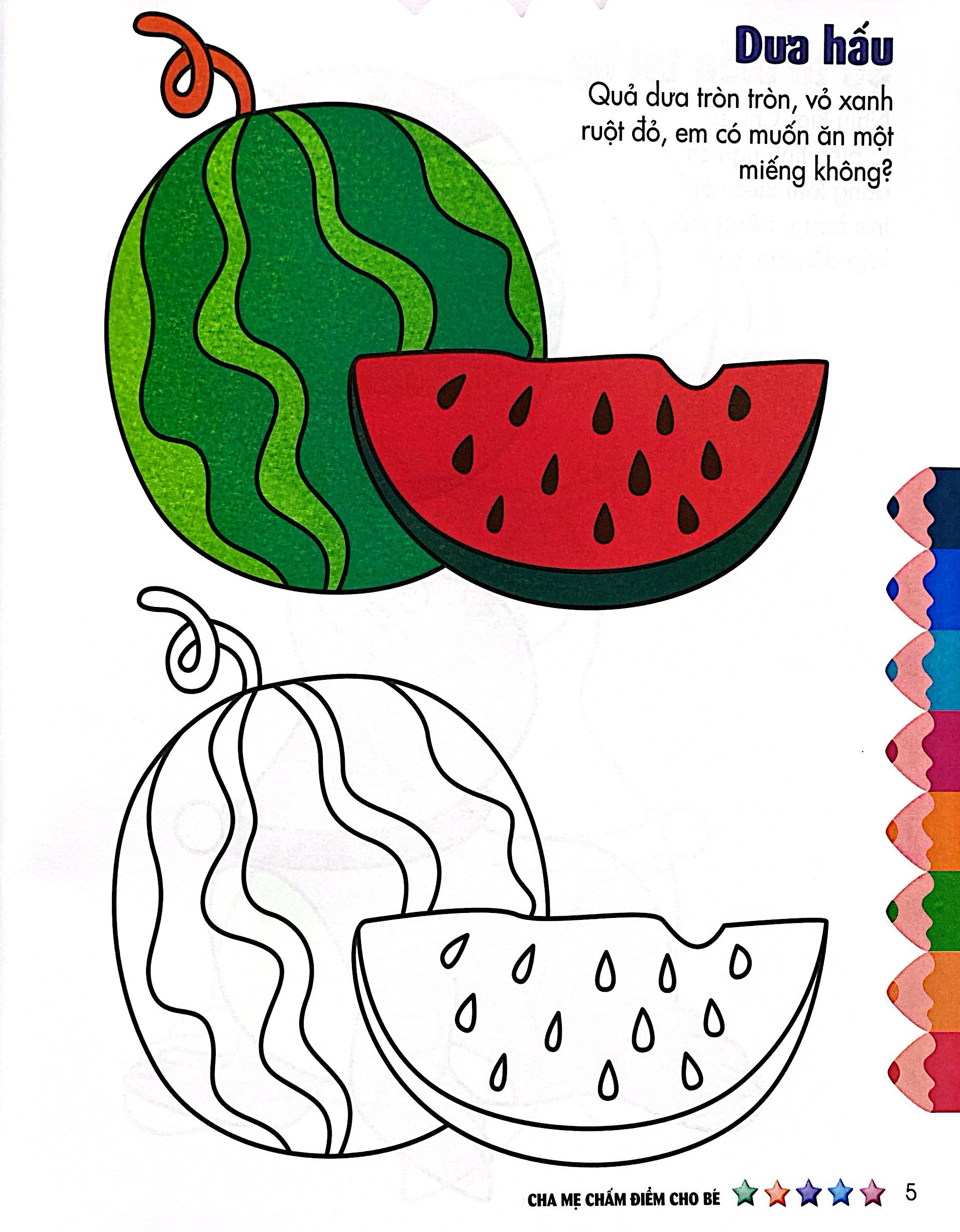 Bộ Tập Sách Tô Màu Đầu Tiên Của Bé - Cuộc Sống Muôn Màu - Tô Màu Và Dán Hình - Tập 1 - Ảnh 7