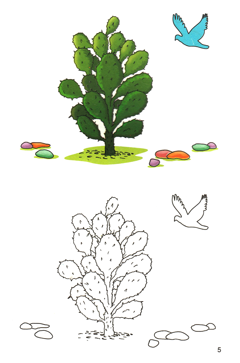 bộ tập tô màu 1 (5-6 tuổi) - Ảnh 11