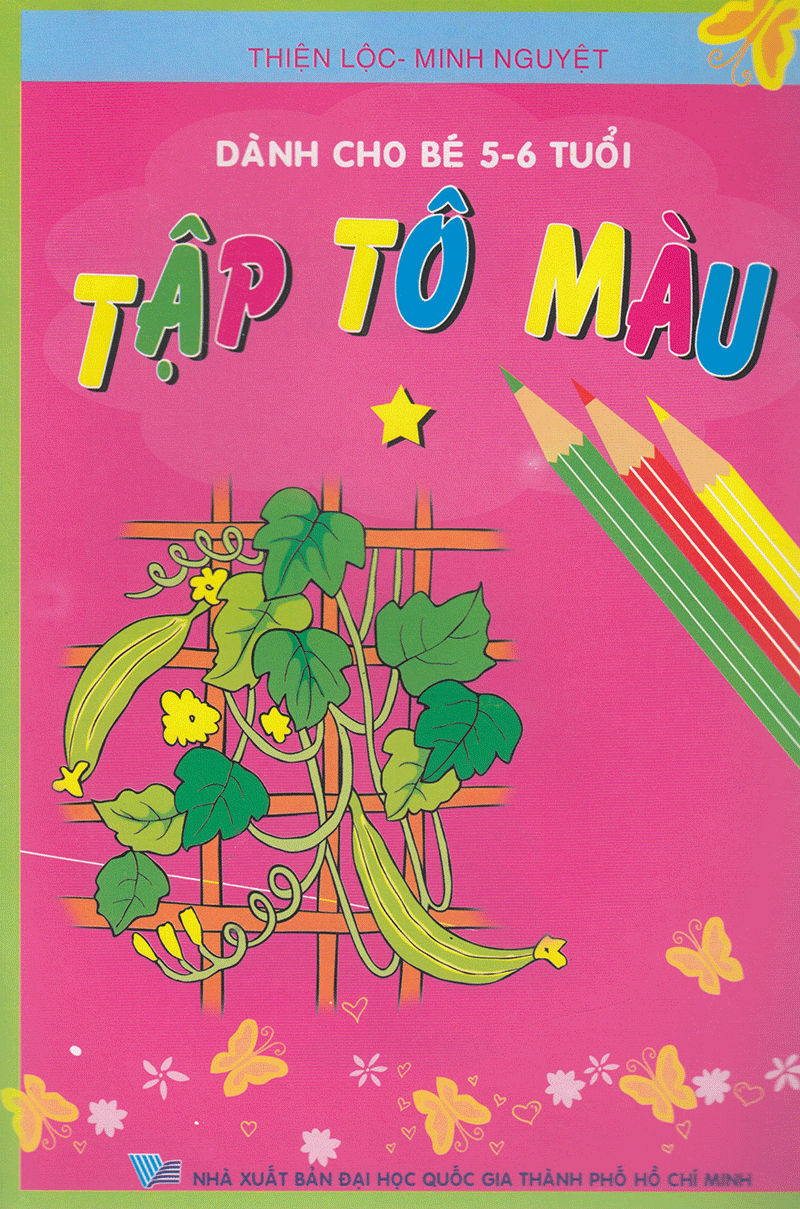 bộ tập tô màu 1 (5-6 tuổi) - Ảnh 2