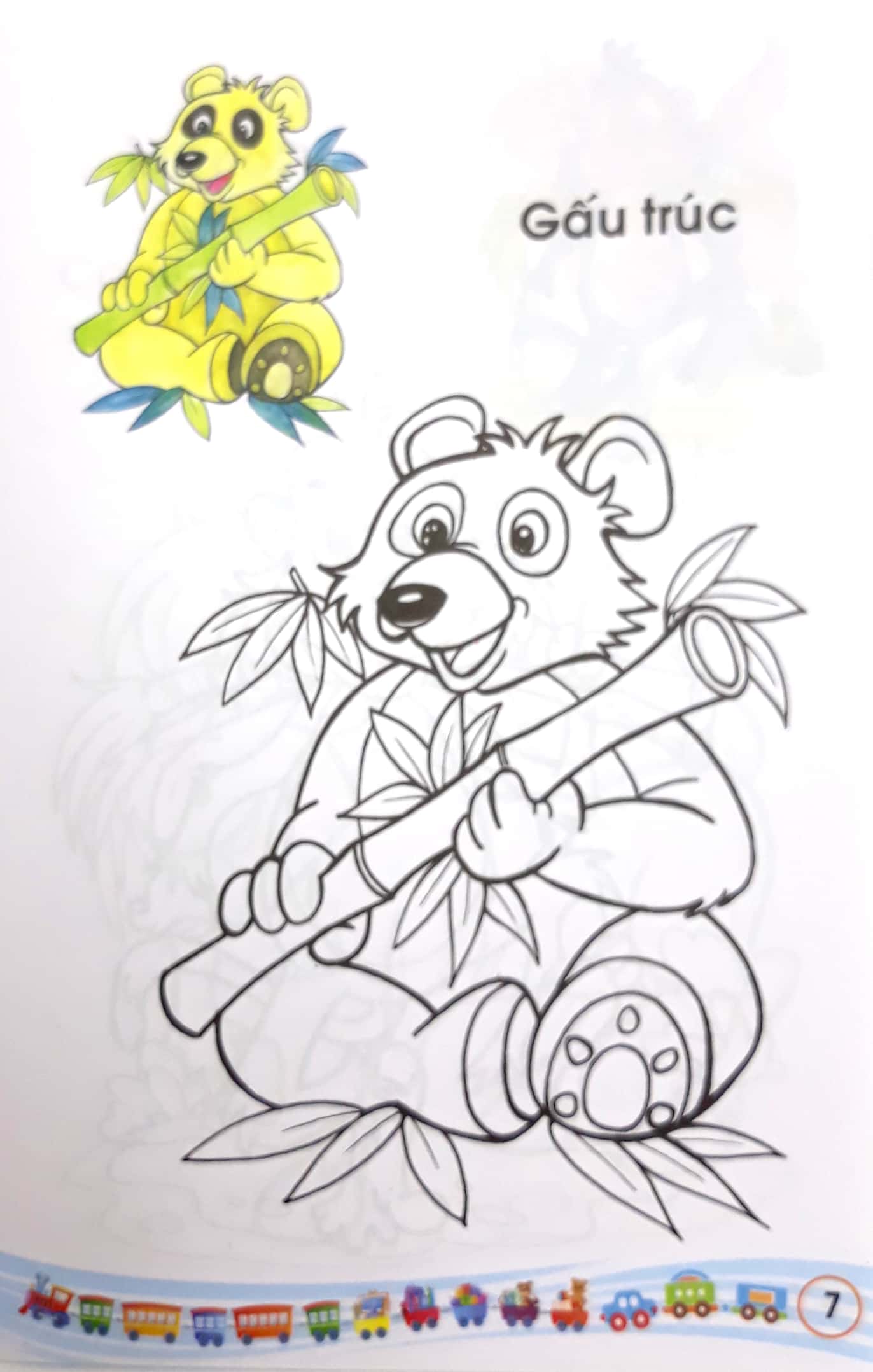 bộ tập tô màu các loài thú 1 - Ảnh 8