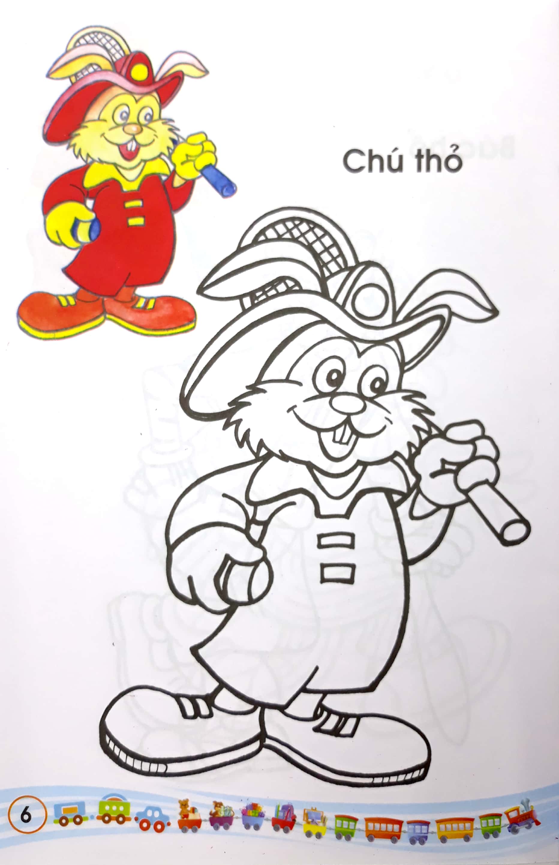 bộ tập tô màu các loài thú 2 - Ảnh 7