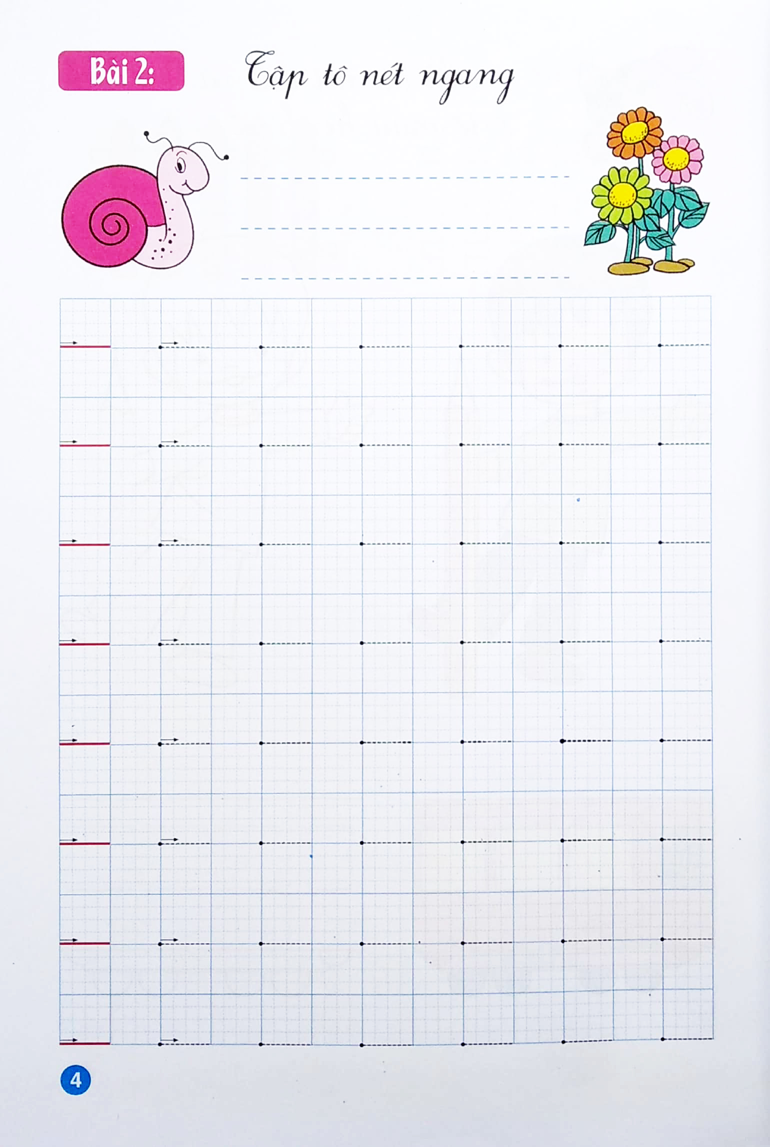 bộ tập tô mẫu giáo - nét cơ bản 1 (dành cho 3-4 tuổi) - Ảnh 5