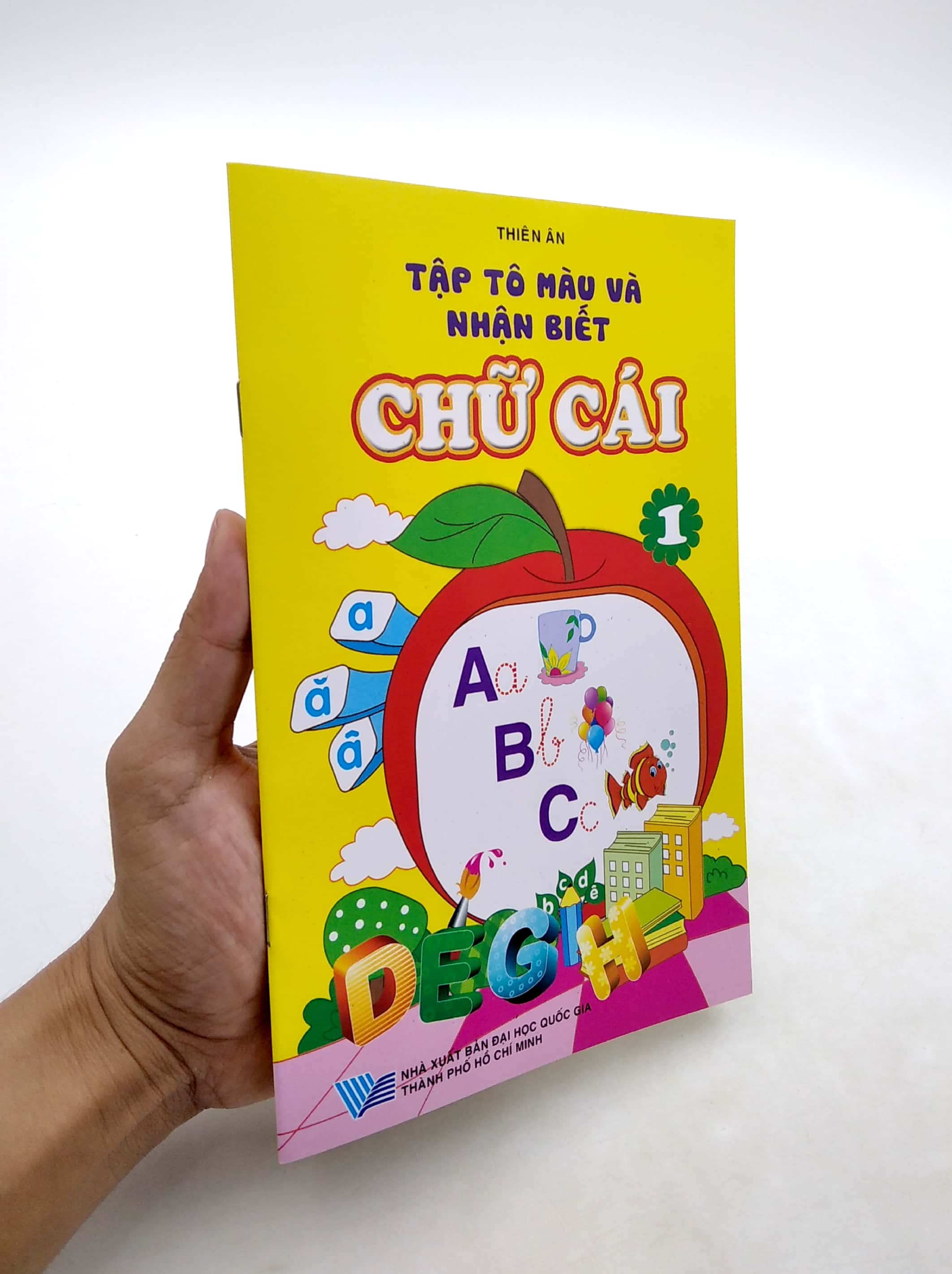 bộ tập tô màu và nhận biết chữ cái - tập 1 (2020) - Ảnh 7