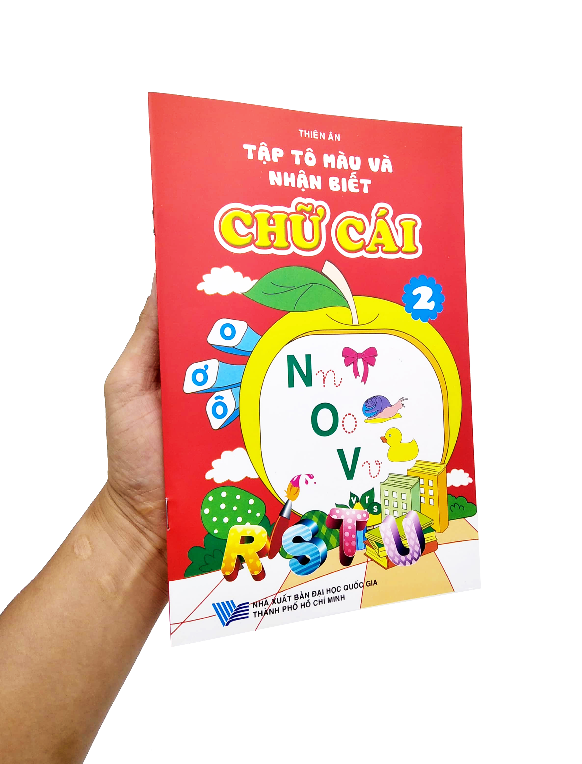 bộ tập tô màu và nhận biết chữ cái - tập 2 - Ảnh 7