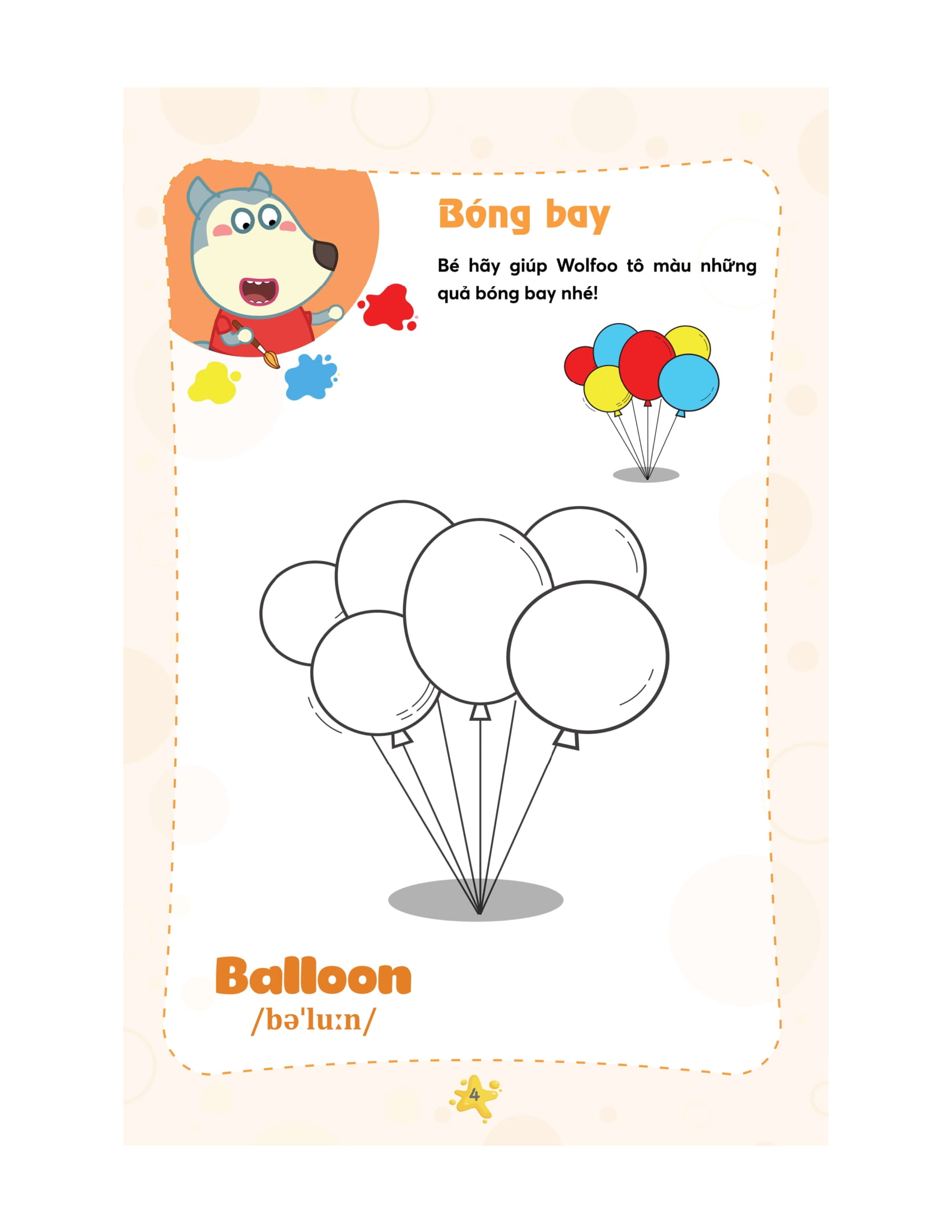 Bộ Tập Tô Sáng Tạo Cùng Wolfoo - Tập 3 - Ảnh 5