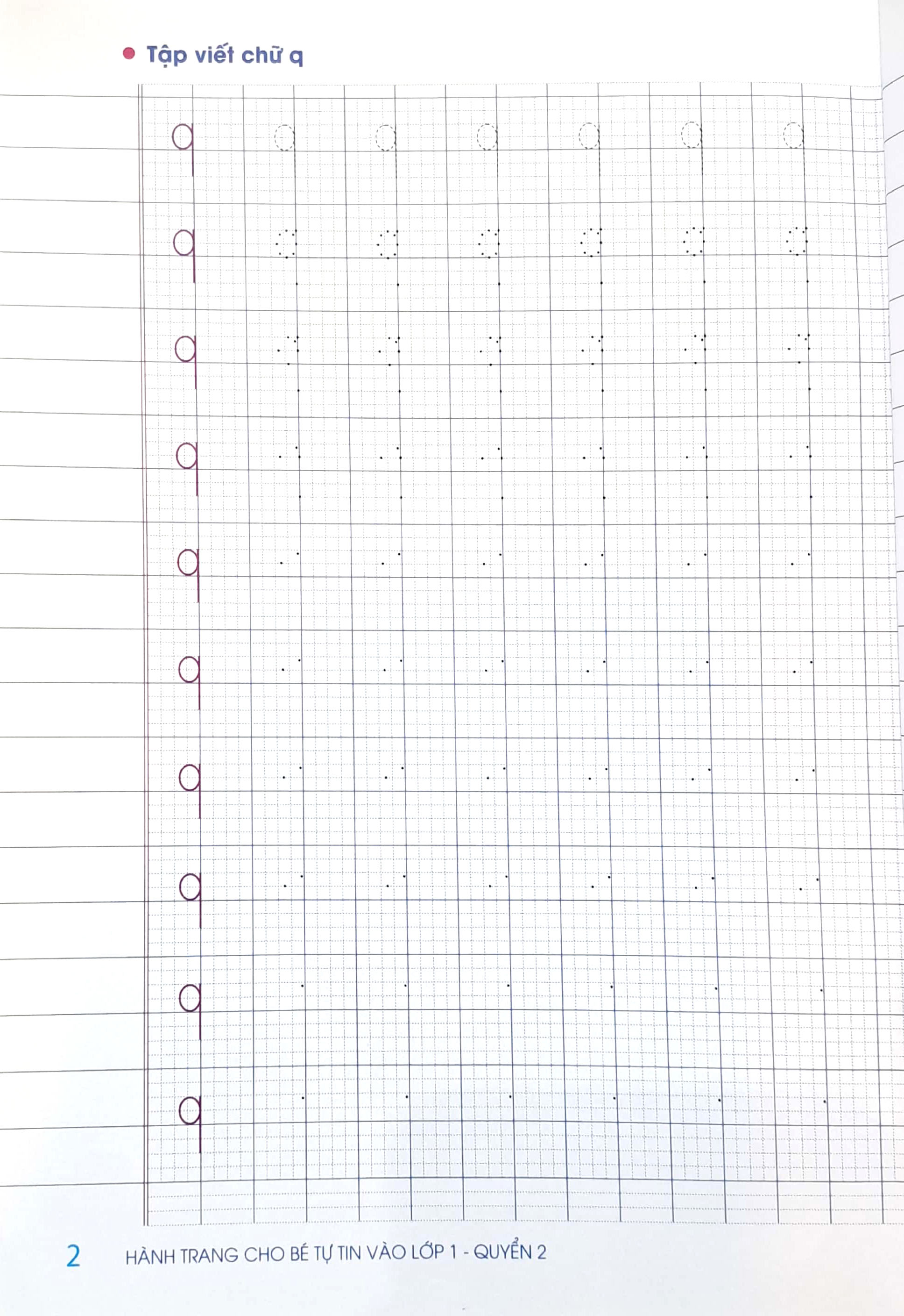 Bộ Tập Tô Tập Viết Chữ - Hành Trang Cho Bé Tự Tin Vào Lớp 1 - Quyển 2 - Ảnh 4