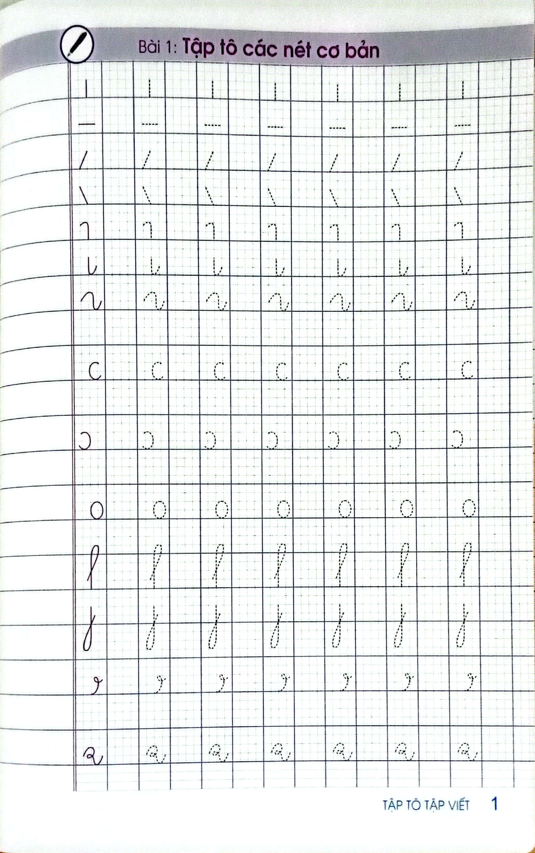 Bộ Tập Tô Tập Viết Chữ - Hành Trang Cho Bé Vào Lớp 1 - Quyển 1 - Ảnh 3