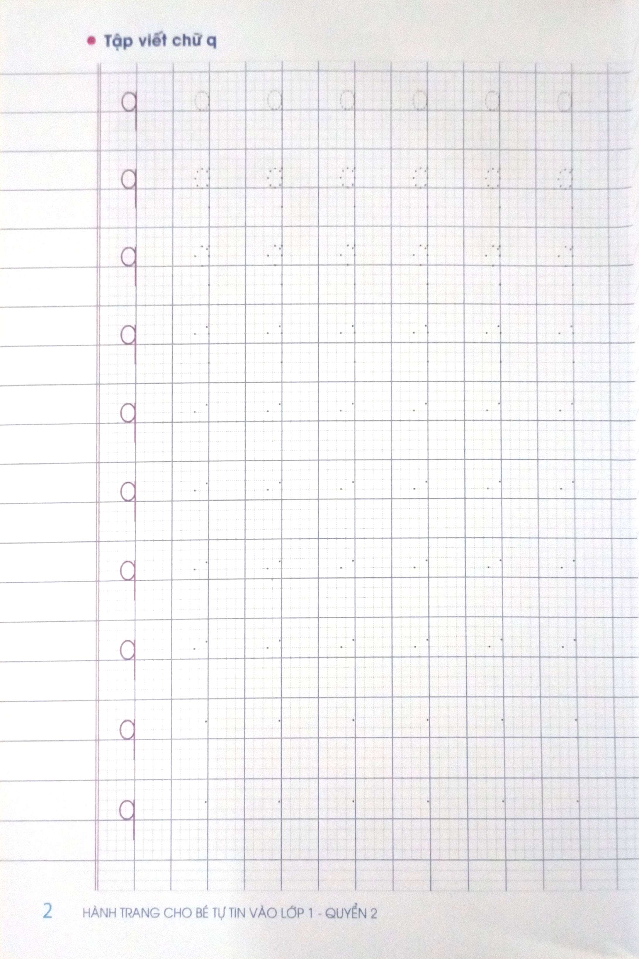 Bộ Tập Tô Tập Viết Chữ - Hành Trang Cho Bé Vào Lớp 1 - Quyển 2 - Ảnh 4