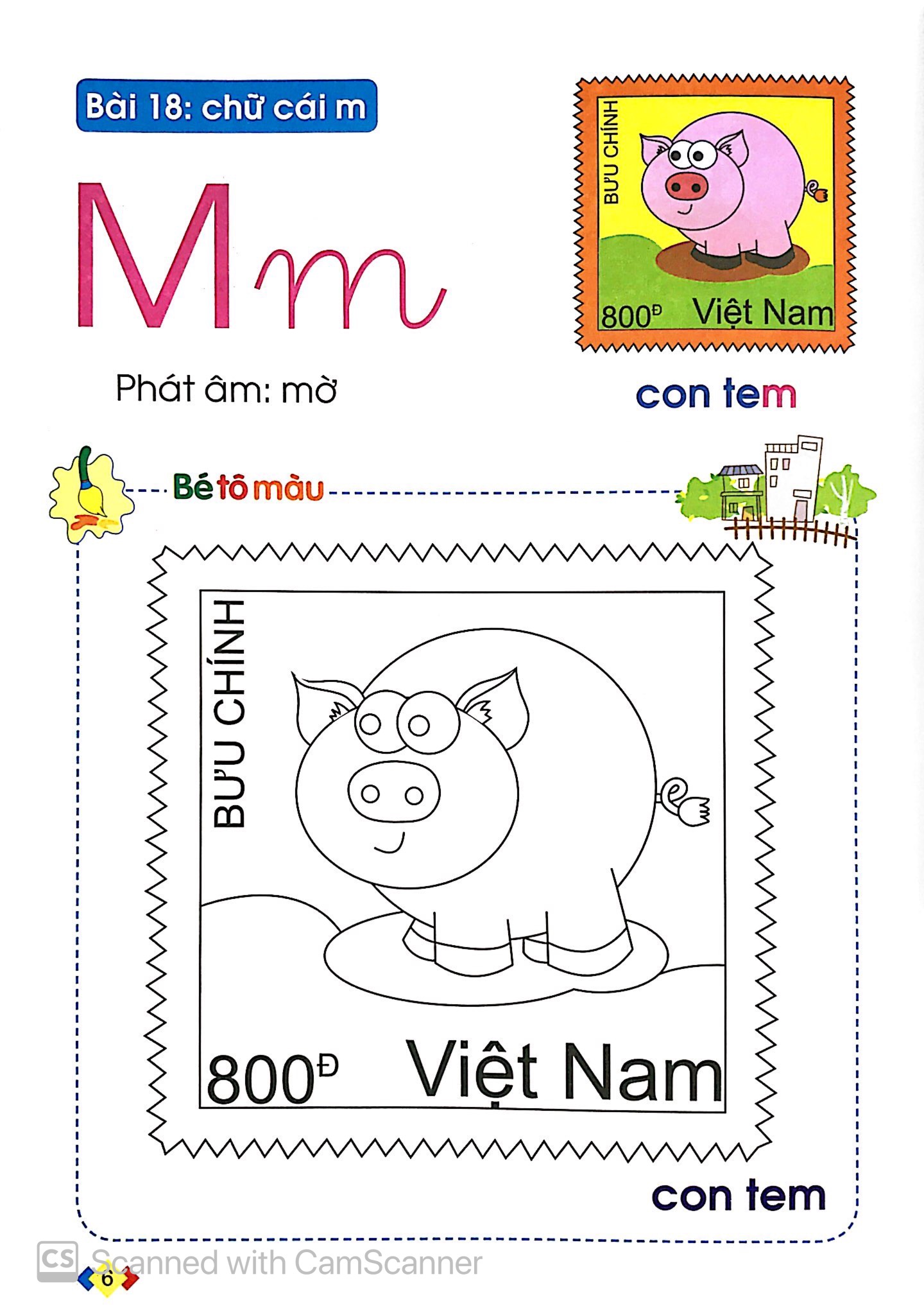 bộ tập tô và làm quen với chữ cái (tập 2) - Ảnh 8