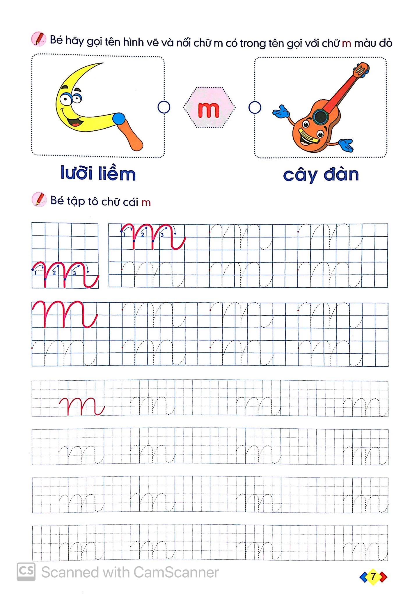 bộ tập tô và làm quen với chữ cái (tập 2) - Ảnh 9