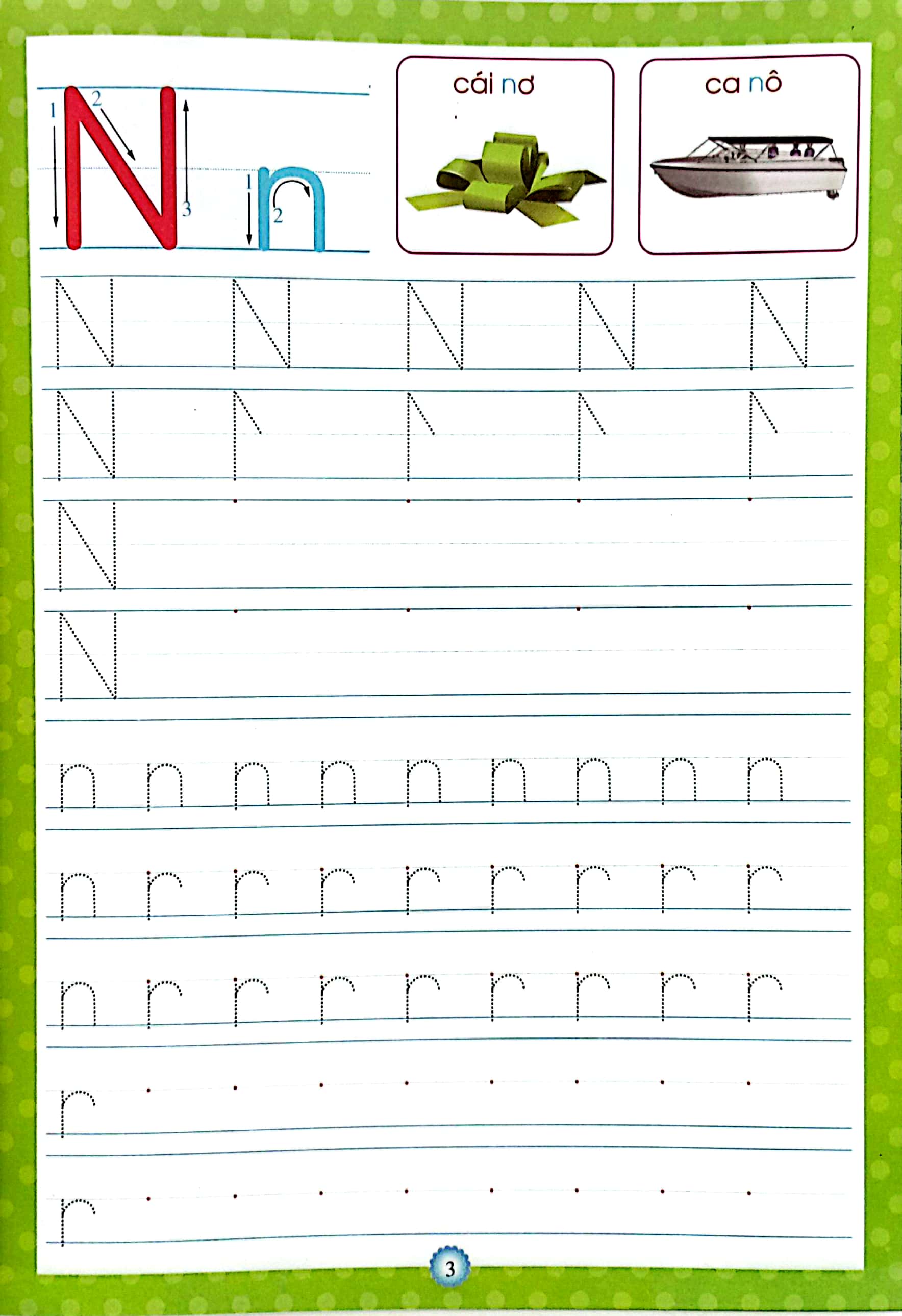 bộ tập viết chữ cái có mẫu chữ - quyển 2 (dành cho bé 4-6 tuổi) - Ảnh 4