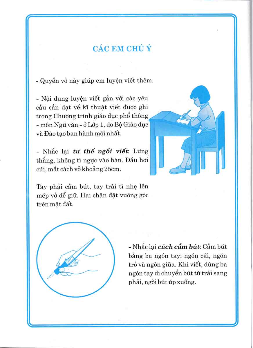 bộ tập viết lớp 1 - tập 1 - Ảnh 4