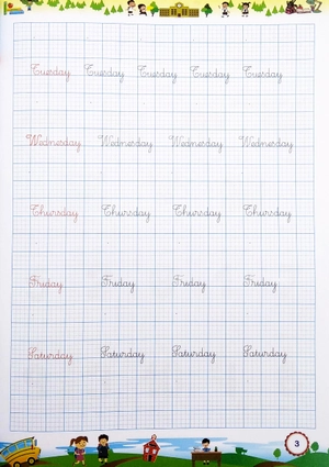 bộ tập viết tiếng anh 2 (biên soạn theo bộ sách family and friends 2) - Ảnh 5