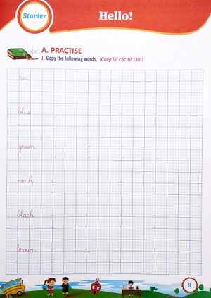 bộ tập viết tiếng anh 3 (biên soạn theo bộ sách family and friends 3) - Ảnh 5