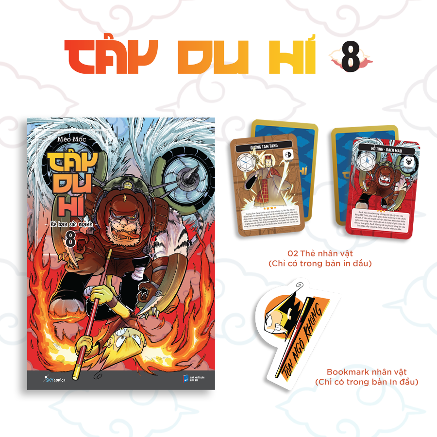 Bộ
						
										
										Tây Du Hí - Tập 8 - Kẻ Ban Sức Mạnh - Tặng Kèm 2 Thẻ Nhân Vật + 1 Bookmark Nhân Vật - Ảnh 2