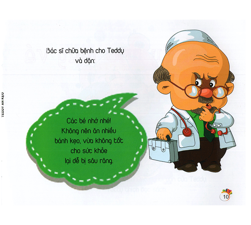 bộ teddy thích ăn kẹo - gấu bông teddy - tập 3 - Ảnh 11