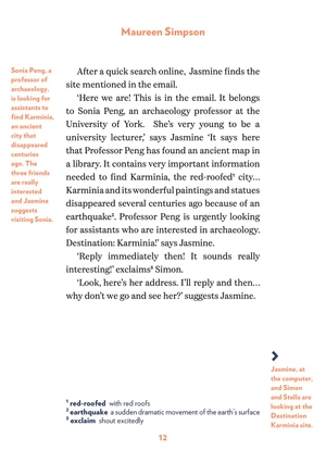 bộ teen eli readers - destination karminia - stage 3 b1 - downloadable audio files - Ảnh 13