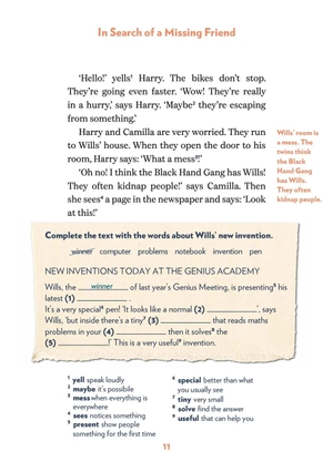 bộ teen eli readers - in search of a missing friend - stage 1 a1 - downloadable audio files - Ảnh 12