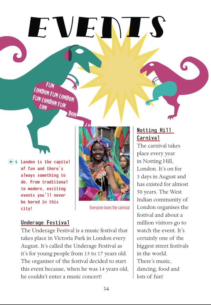 Bộ Teen ELI Readers - Loving London - Stage 2 A2 - Downloadable Audio Files - Ảnh 5