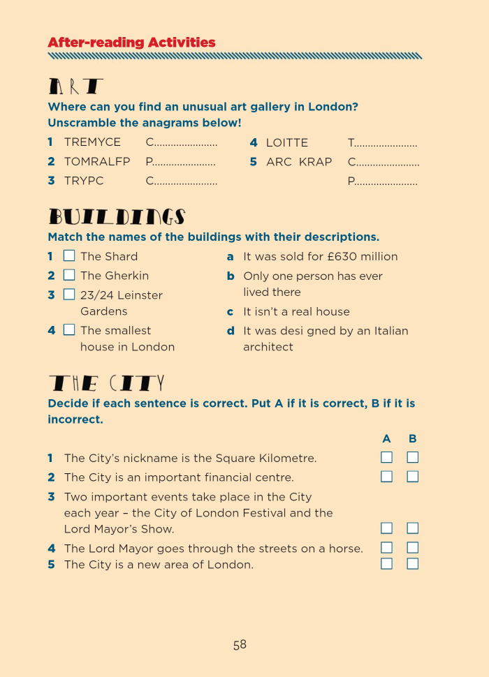 Bộ Teen ELI Readers - Loving London - Stage 2 A2 - Downloadable Audio Files - Ảnh 7