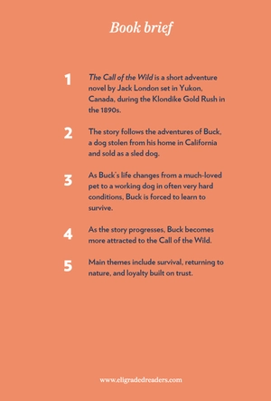 bộ teen eli readers - the call of the wild - stage 3 b1 - downloadable audio files - Ảnh 3