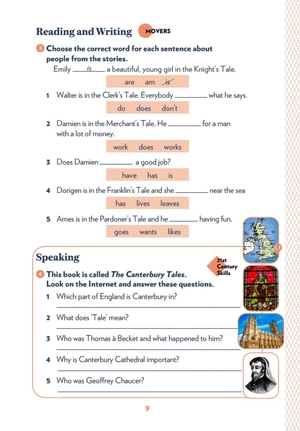 bộ teen eli readers - the canterbury tales - stage 1 a1 - downloadable audio files - Ảnh 10