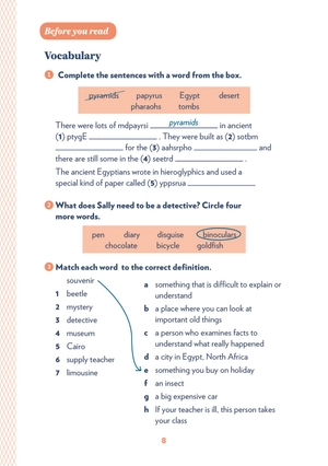 bộ teen eli readers - the egyptian souvenir - stage 2 a2 - downloadable multimedia files - Ảnh 9